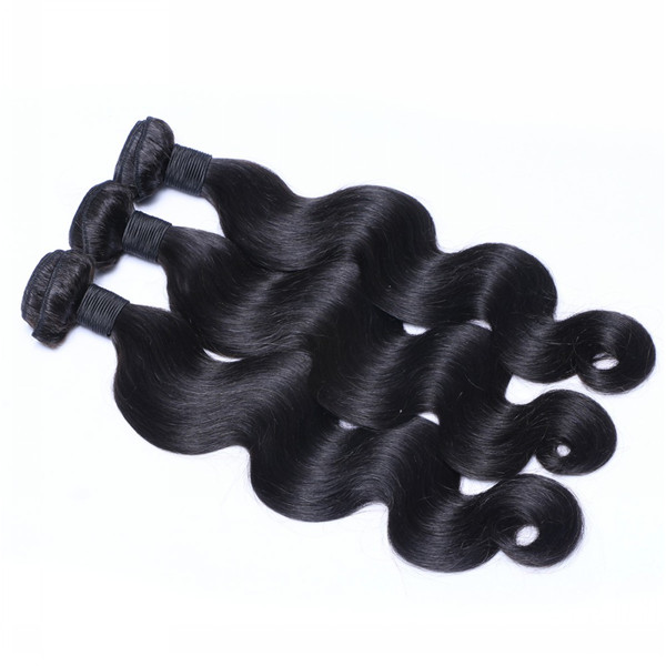 Indian virgin hair body wave hair extensions YL020